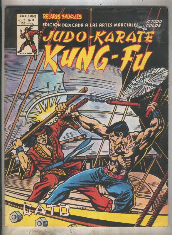 Relatos Salvajes: Artes Marciales-Judo-Karate - Kung Fu de Mundicomic numero 08