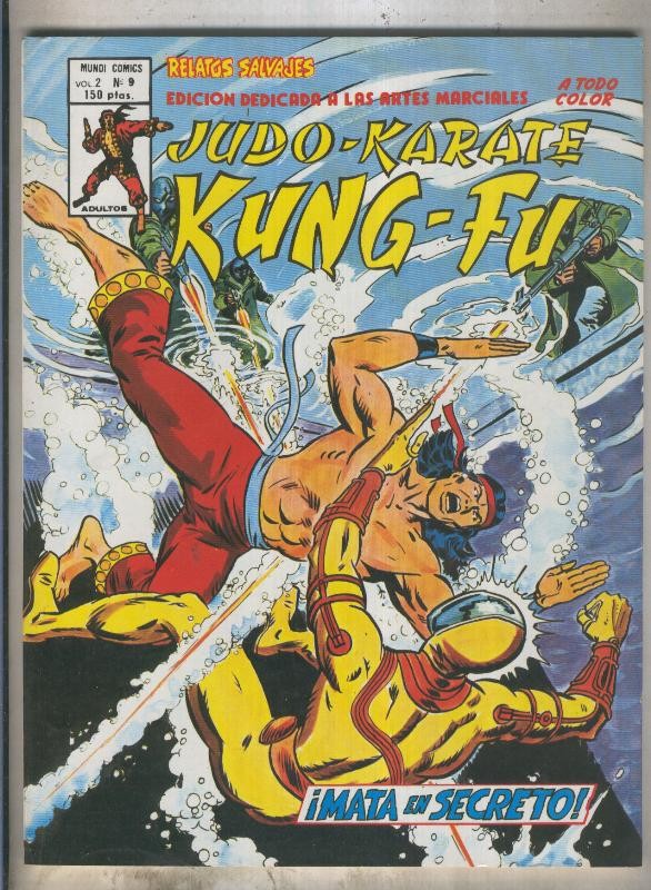 Relatos Salvajes: Artes Marciales-Judo-Karate - Kung Fu de Mundicomic numero 09