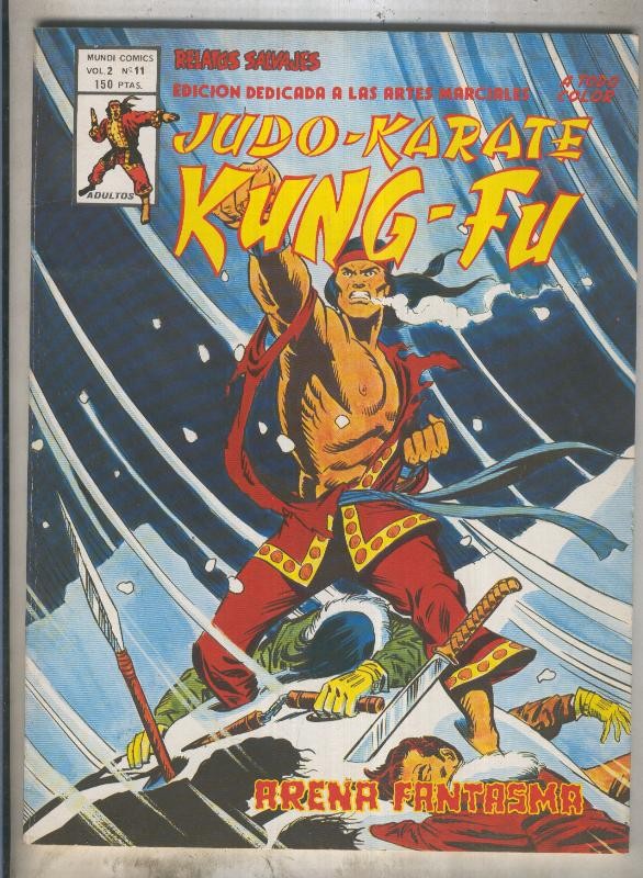 Relatos Salvajes: Artes Marciales-Judo-Karate - Kung Fu de Mundicomic numero 11