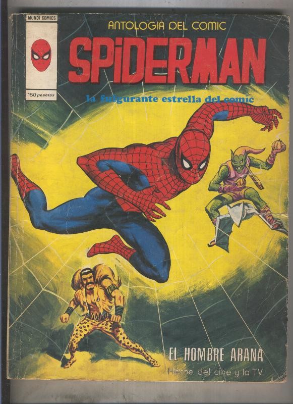 Antologia del comic volumen 12: Spiderman (numerado 4 en trasera)