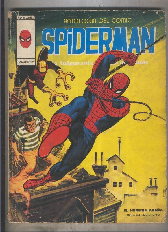 Antologia del comic volumen 13: Spiderman (numerado 4 en trasera)