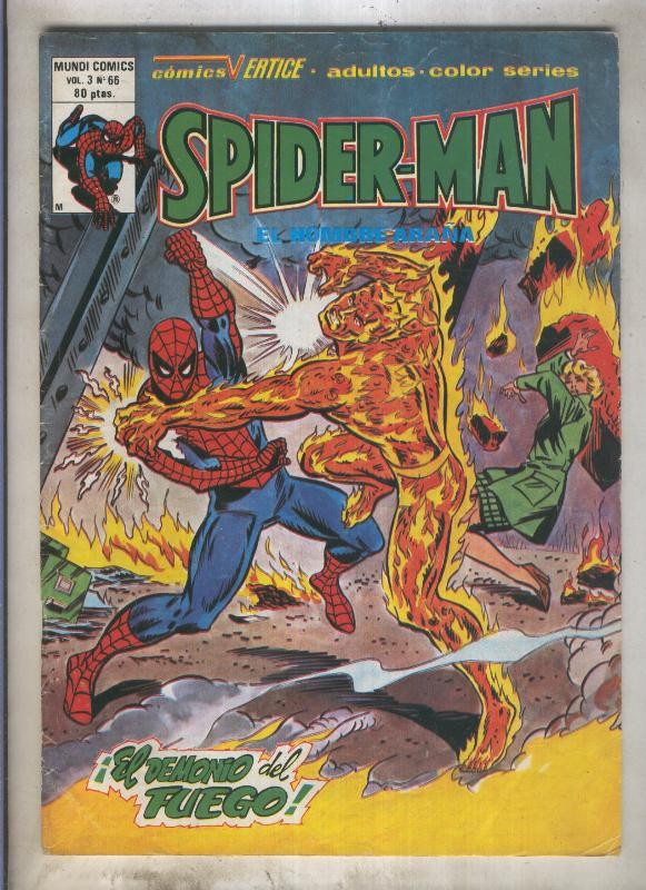 Spiderman volumen 3 numero 66 (numerado 3 en trasera)