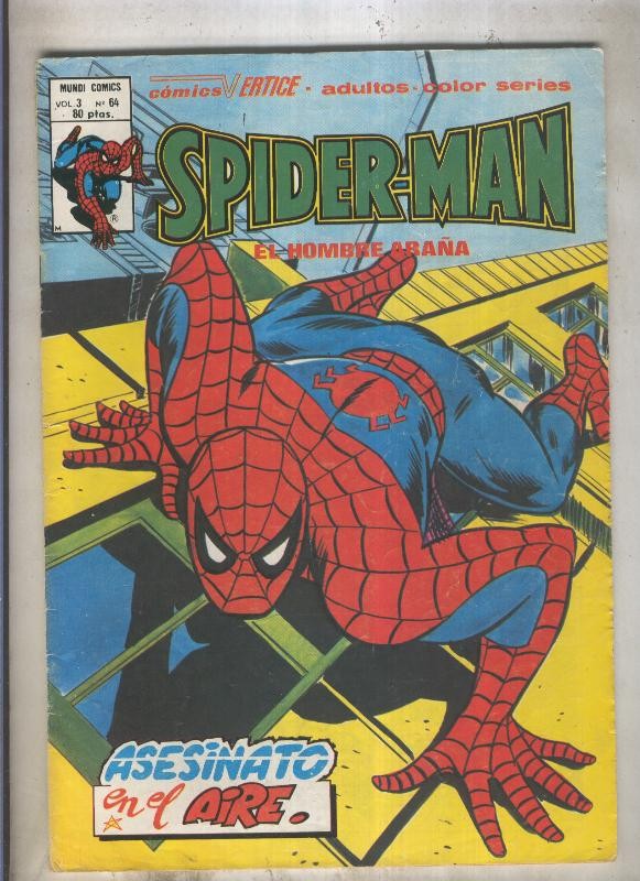 Spiderman volumen 3 numero 64 (numerado 2 en trasera)