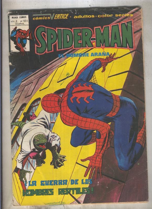 Spiderman volumen 3 numero 63 - I (numerado 5 en trasera)