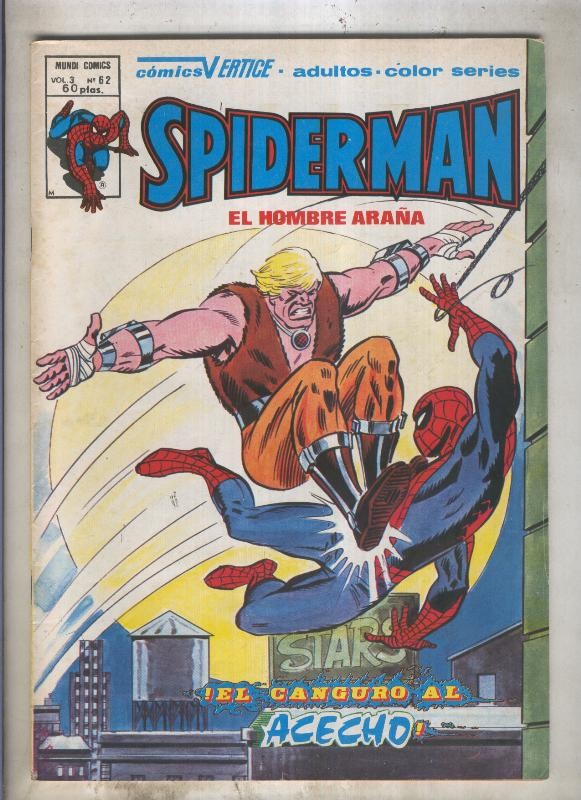 Spiderman volumen 3 numero 62  (numerado 1 en trasera)