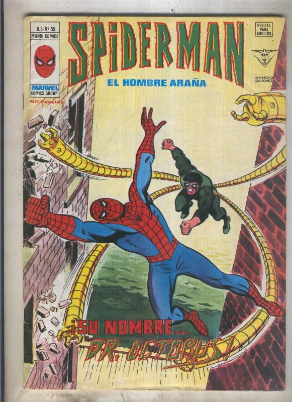 Spiderman volumen 3 numero 55 (numerado 1 en trasera)