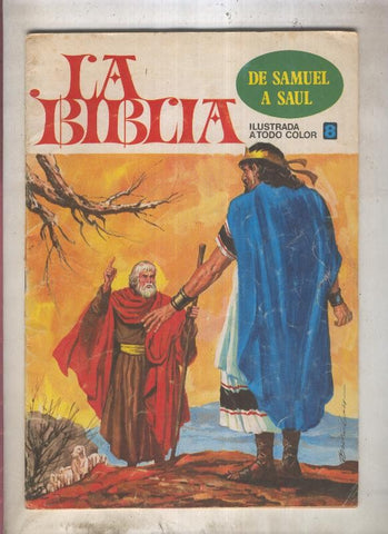 Bruguera: La Biblia numero 08: De Samuel a Saul