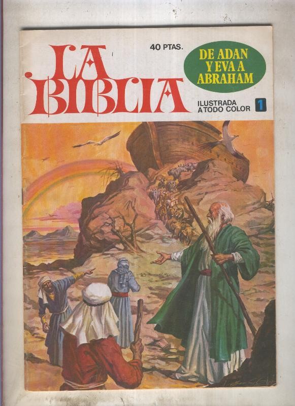 La Biblia numero 01: De Adan y Eva a Abraham