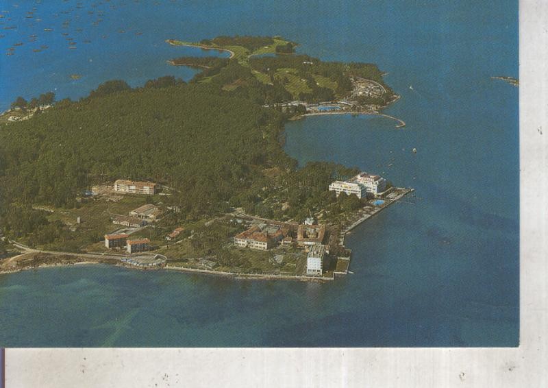 Postal 012443: Isla de la Toja, Pontevedra