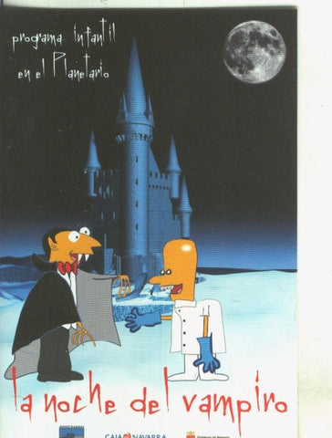 Postal 005606 : Propaganda de la noche del vampiro (nararra)