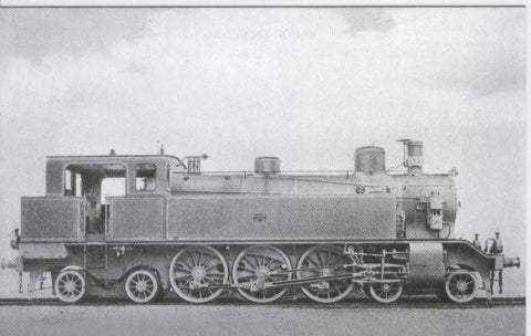 Postal 012466: Locomotora de vapor 232-0204 (ex MZA numeo 623)