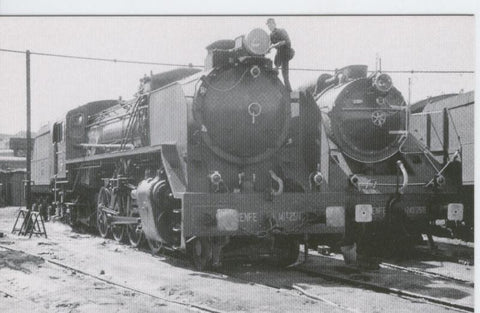 Postal 012525: Locomotora de vapor 141F-2374  