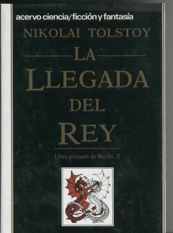La llegada del rey: libro primero de Merlin:II