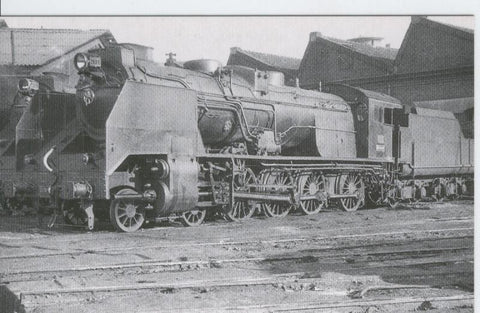 Postal 012529: Locomota de Vapor 240F-2698 en Campo Sepulcro ( Zaragoza), años sesenta