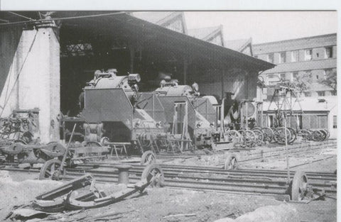 Postal 012533: Vista talleres de Campo Sepulcro (Zaragoza), años sesenta