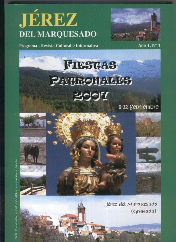 Jerez del Marquesado: Fiestas patronales 2007