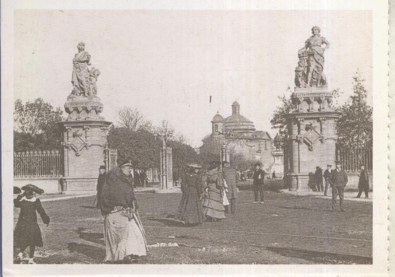 Postal 012544: Barcelona: Entrada al parque de la ciudadela