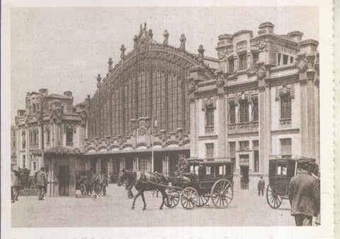 Postal 012552: Barcelona: Estacion del Norte