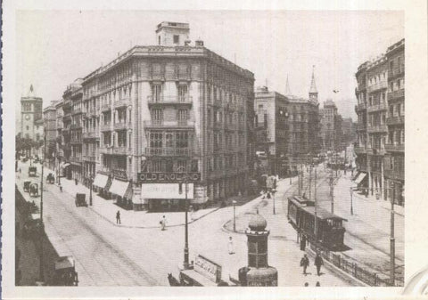 Postal 012554: Barcelona: Calle de Pelayos y Balmes