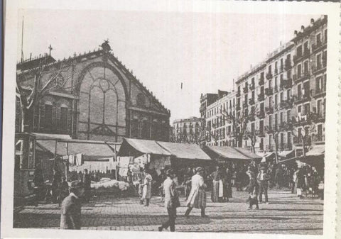 Postal 012557: Barcelona: Los Encantes y Mercado San Antonio