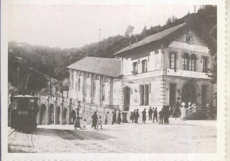 Postal 012560: Barcelona: Estacion inferior del Tibidabo