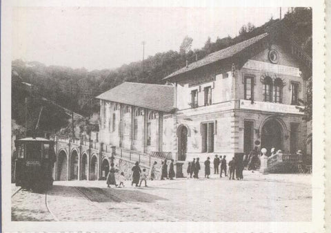 Postal 012560: Barcelona: Estacion inferior del Tibidabo