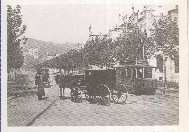 Postal 012561: Barcelona: Avenida del Tibidabo