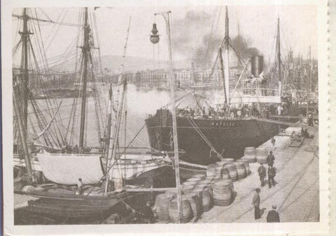 Postal 012566: Barcelona: Vista del Puerto