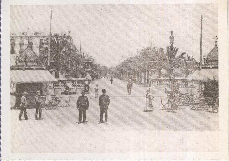 Postal 012567: Barcelona: Paseo de Colon