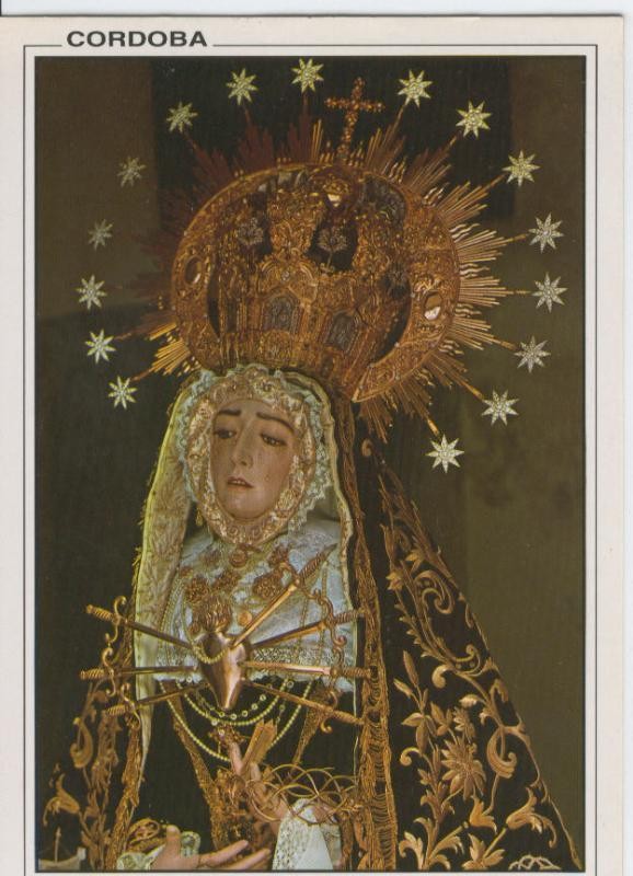 Postal 012577: Virgen Nuestra Señora de los Dolores, Cordoba