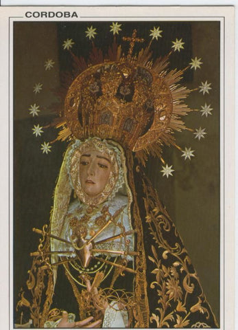 Postal 012577: Virgen Nuestra Señora de los Dolores, Cordoba