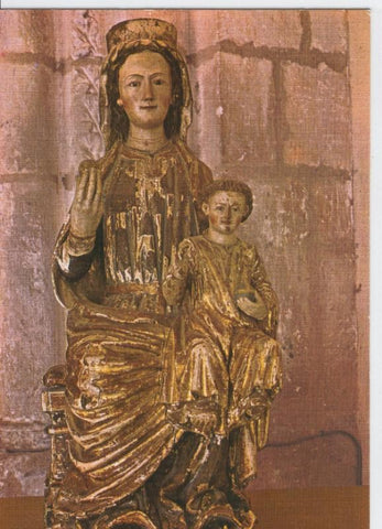 Postal 012578: Virgen Santa Maria la Real, Villamayor de los Montes (Burgos)