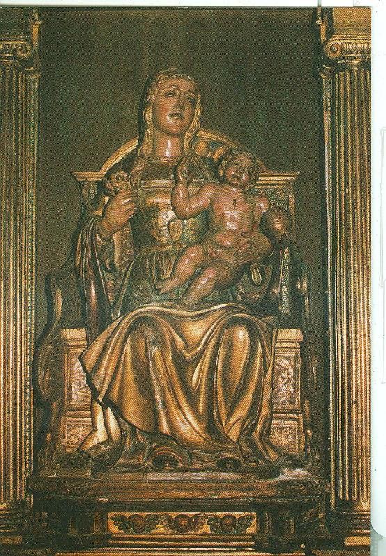 Postal 012583: Virgen de la escuela de Felipe de Vigarry