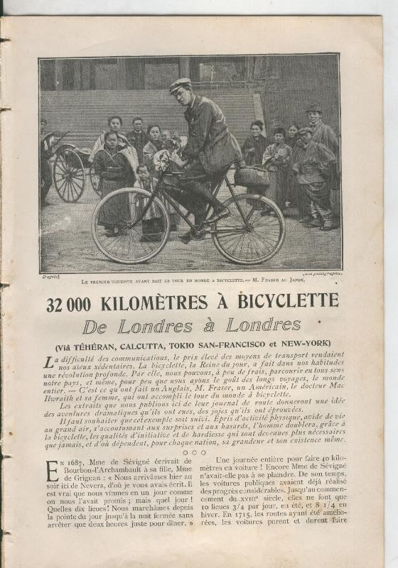 32000 kilometres a Bicyclette: De Londres a Londres