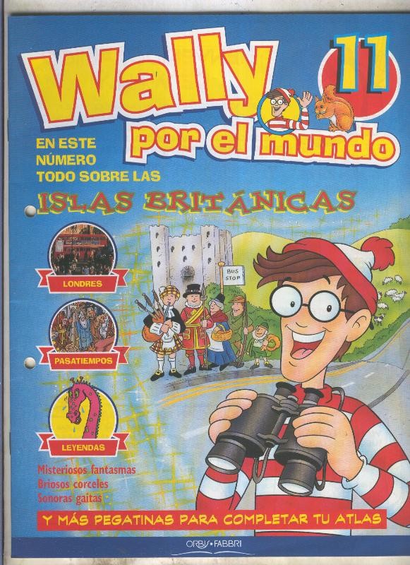 Wally por el mundo numero 11: Islas Britanicas
