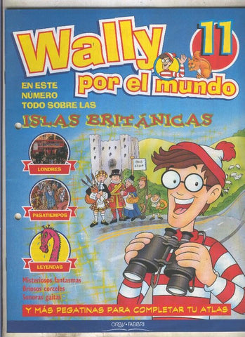 Wally por el mundo numero 11: Islas Britanicas