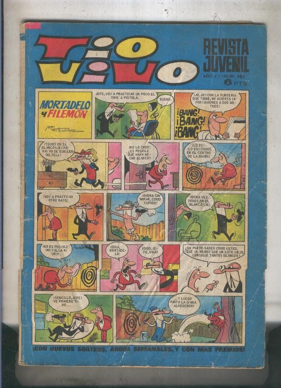Tio Vivo segunda epoca numero 0582 (numerado 2 en trasera)