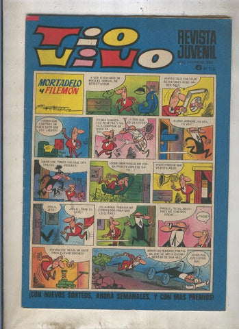 Tio Vivo segunda epoca numero 0585 (numerado 2 en trasera)