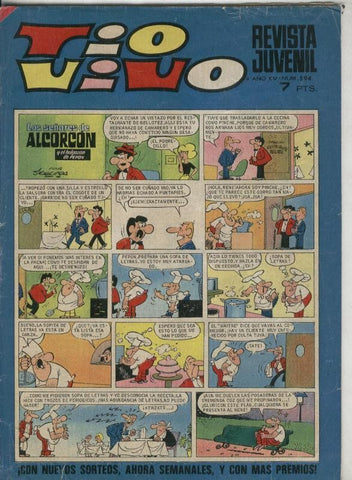 Tio Vivo segunda epoca numero 0594 (numerado 1 en trasera)