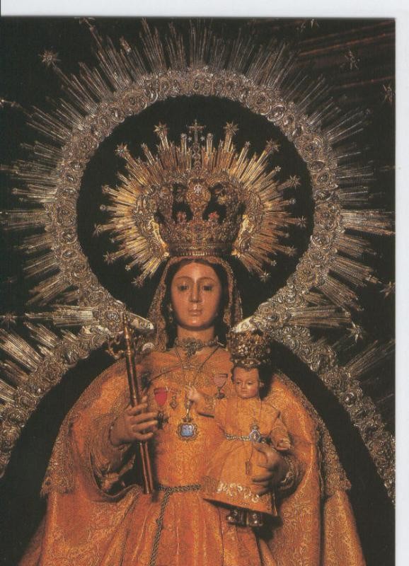 Postal 012591: Virgen Nuestra Señora de la Paz, Ronda (Malaga)