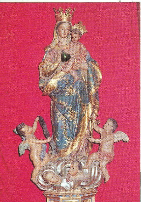 Postal 012593: Virgen con el Niño: Catedral de Valencia