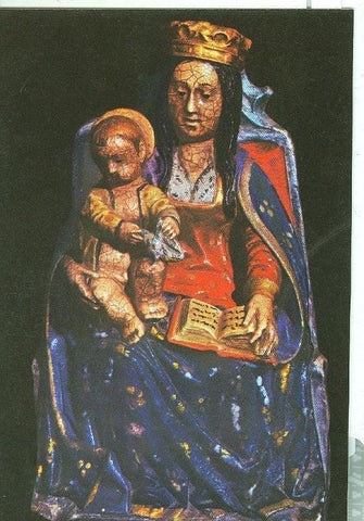 Postal 012595: Virgen de Alabastro en el Museo Diocesano de Tuy