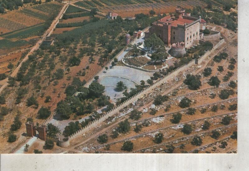 Postal 012604: Vista aerea del castillo de Casteldefels, Barcelona