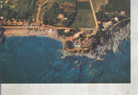 Postal 012605: Vista aerea de Calella de Palafrugel, Costa Brava