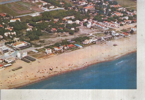 Postal 012606: Vista aerea de la playa de Casteldefels, Barcelona