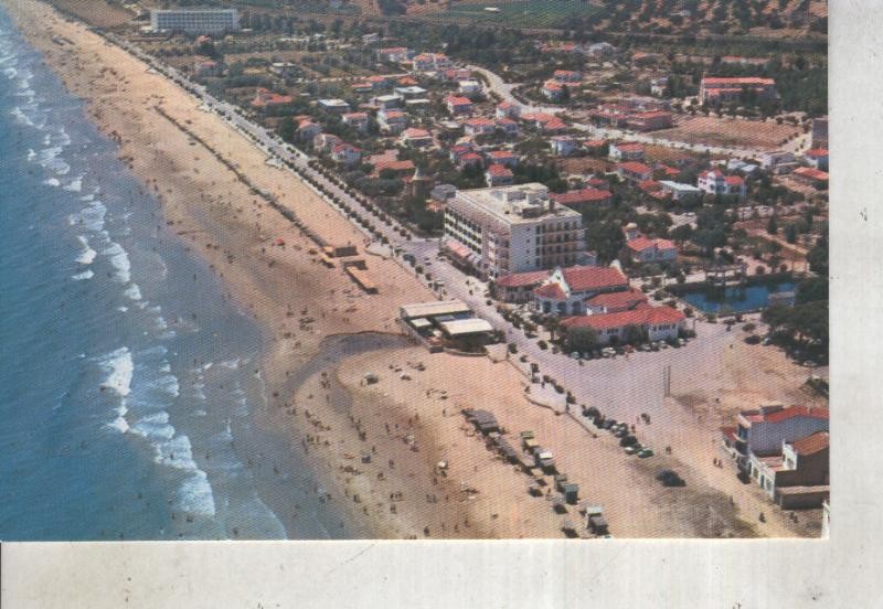Postal 012607: Paseo maritimo con el brisamar Hotel de Comarruga, Tarragona