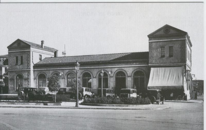 Postal 012636: Estaccion de Terrassa (Barcelona)