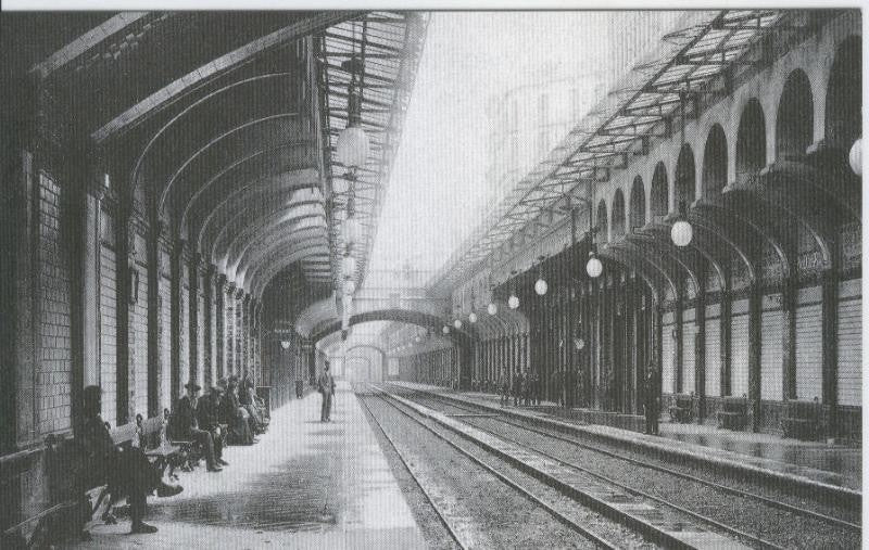 Postal 012638: Apeadero del Paseo de Gracia (Barcelona), años 30