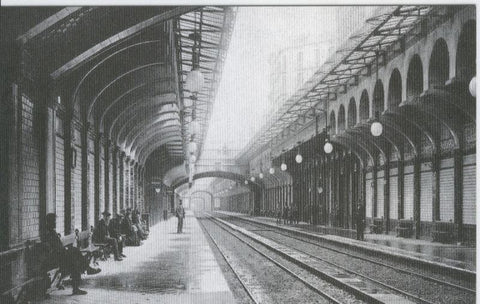 Postal 012638: Apeadero del Paseo de Gracia (Barcelona), años 30