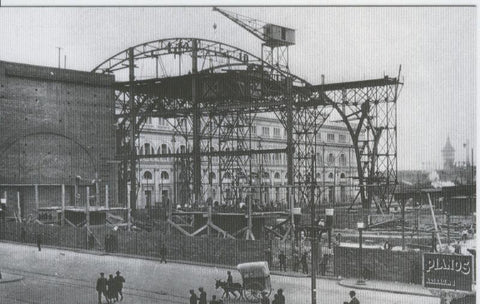 Postal 012643: Construccion estacion de Francia (Barcelona), año 1926